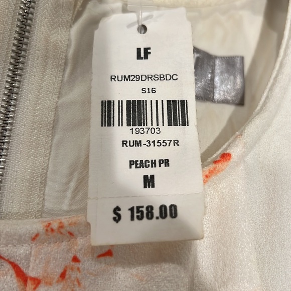 LF Rumor NWT Hi Low Dress Floral Print Size M - Picture 7 of 8